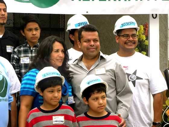 Mendoza Family Happy to Receive Solar Panels